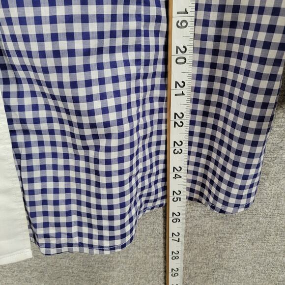 CRAIG TAYLOR MIA GINGHAM BUTTON SHIRT, SIZE L - Picture 5 of 10